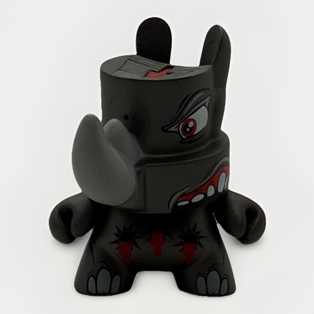 Kidrobot Fatcap 2012 Series 3 Rhino Vinyl Figure D. Ross Scribe (B)